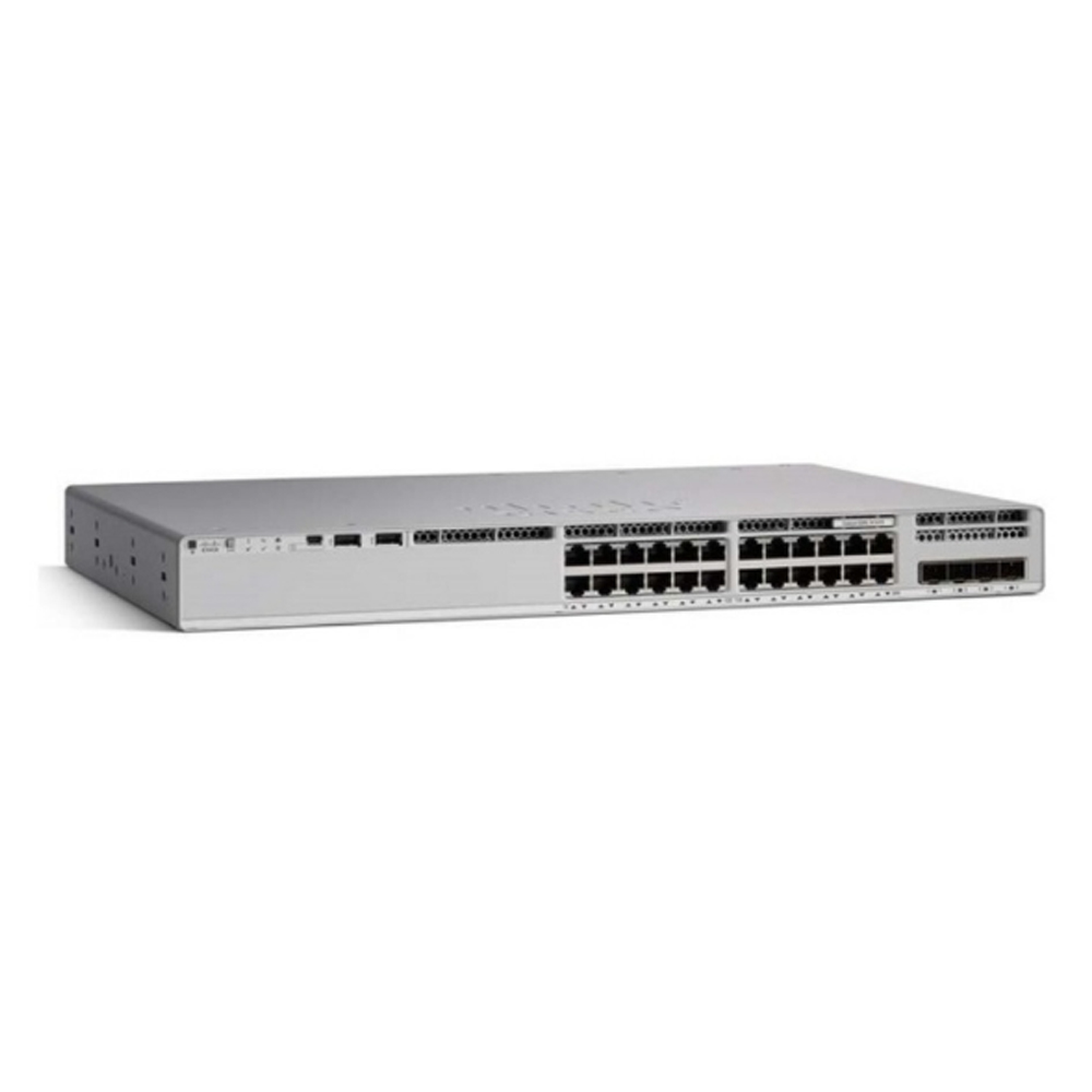 Switch Cisco C9200L-24P-4G-E Catalyst 9200L 24-port PoE+, 4 x 1G Switch Cisco C9200L-24P-4G-E Catalyst 9200L 24-port PoE+, 4 x 1G
