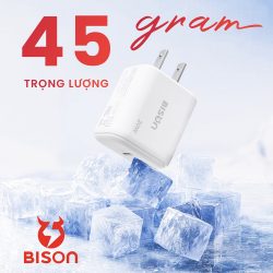 Củ sạc Bison Type C PD 20W BCH540