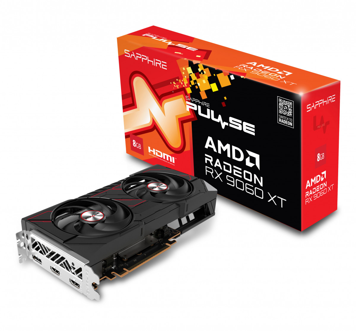 Card đồ họa Sapphire PULSE AMD RADEON RX 9060 XT GAMING 16GB (GDDR6/ 128 bit)