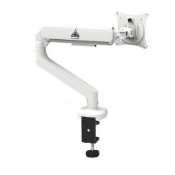 Giá treo màn hình WARRIOR WA-MH0802 (1 màn hình/ 13inch - 32inch/ Trắng/ Gắn bàn)