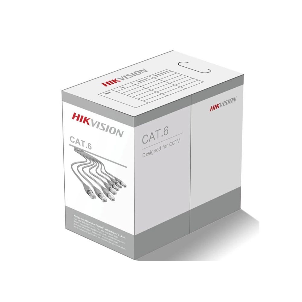Cuộn cáp mạng Hikvision Cat6 DS-1LN6UZC0 (305m/cuộn) Cuộn cáp mạng Hikvision Cat6 DS-1LN6UZC0 (305m/cuộn)