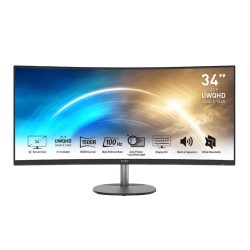 Màn hình cong MSI PRO MP341CQ (34Inch/ UWQHD (3440x1440)/ 1ms/ 100HZ/ 300cd/m2/ VA)