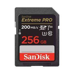 Thẻ nhớ SD SanDisk 256GB Extreme Pro V30,U3,C10,UHS-I,200MB/s R,140MB/s W