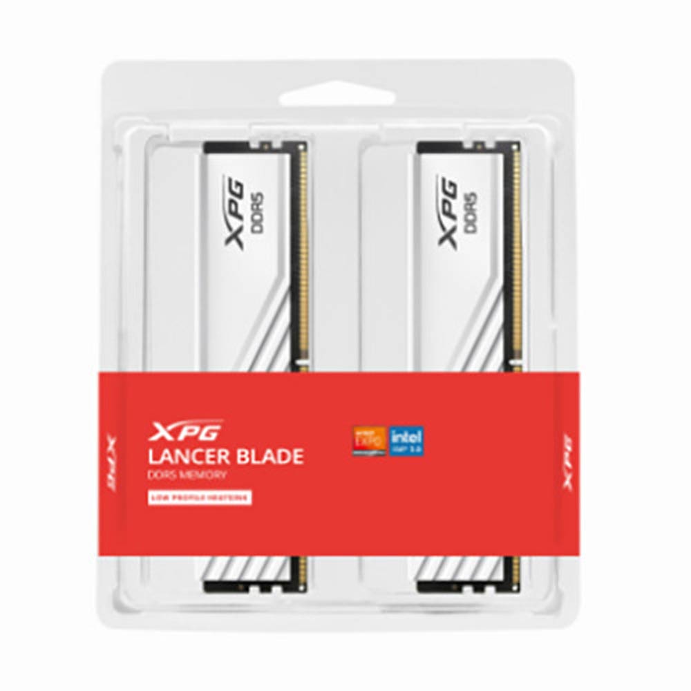 Ram desktop Adata Lancer Blade White 32GB (2x16GB) DDR5 6000Mhz (AX5U6000C3616G-DTLABWH) Ram desktop Adata Lancer Blade White 32GB (2x16GB) DDR5 6000Mhz (AX5U6000C3616G-DTLABWH)
