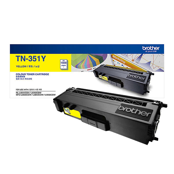 Mực hộp in laser Brother TN-351Y (Dùng cho máy HLL-8250CDN/8350CDW/8850CDW) Mực hộp in laser Brother TN-351Y (Dùng cho máy HLL-8250CDN/8350CDW/8850CDW)