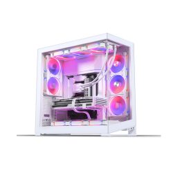 Vỏ máy tính PHANTEKS NV9 MKII, Tempered glass, DRGB, Matte White (Full Tower/ E-ATX/ Trắng)