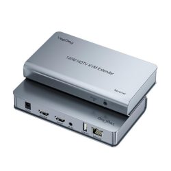 Bộ kéo dài HDMI VegGieg V-HD011 4K@30Hz KVM Dài 120 Mét – Hỗ trợ USB và âm thanh