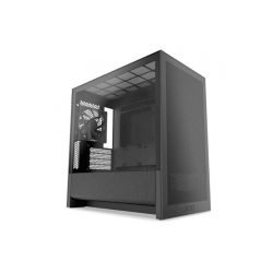 Vỏ máy tính NZXT H3 FLOW ALL BLACK (M-ATX/ Đen)