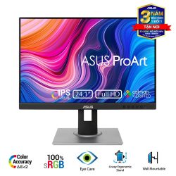 Màn hình đồ họa Asus ProArt PA248QFV (24nch/ Full HD+/ 5ms/ 100HZ/ 350cd/m2/ IPS/ Loa)