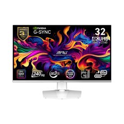 Màn hình gaming MSI MPG321URXW QD-OLED (32Inch/ 4K (3840 x 2160)/ 0.03ms/ 240Hz/ 250cd/m2/ OLED)