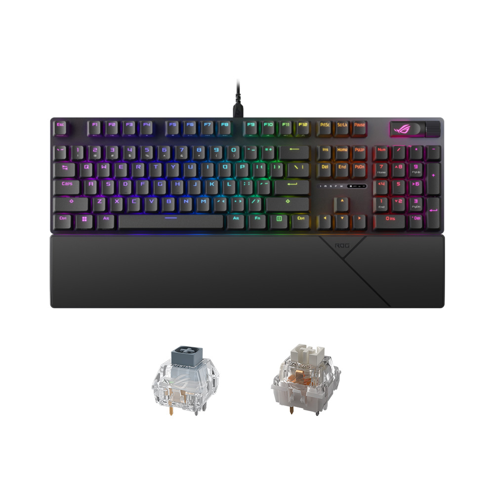 Bàn phím cơ Asus ROG Strix Scope II X Switch NX Snow (LED RGB/ Đen) Bàn phím cơ Asus ROG Strix Scope II X Switch NX Snow (LED RGB/ Đen)