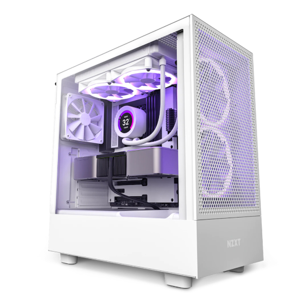 Vỏ máy tính NZXT H5 Flow White (CC-H51FW-01) Vỏ máy tính NZXT H5 Flow White (CC-H51FW-01)