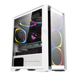 Vỏ máy tính KENOO ESPORT MK500 -3F trắng