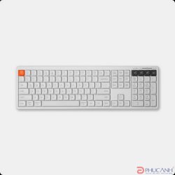 Bàn phím không dây HyperWork SilentKey HPW-TS01-WHT Trắng