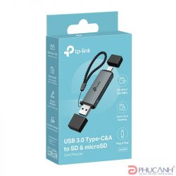 Đầu đọc thẻ TP-Link USB 3.0 Type-C&A cho thẻ SD và microSD 3.0