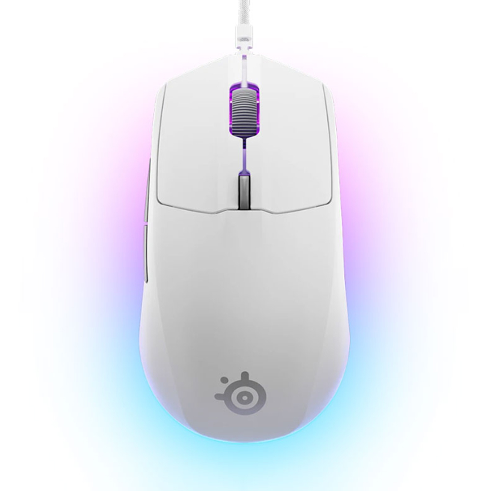 Chuột có dây SteelSeries Rival 3 Gen 2 màu trắng