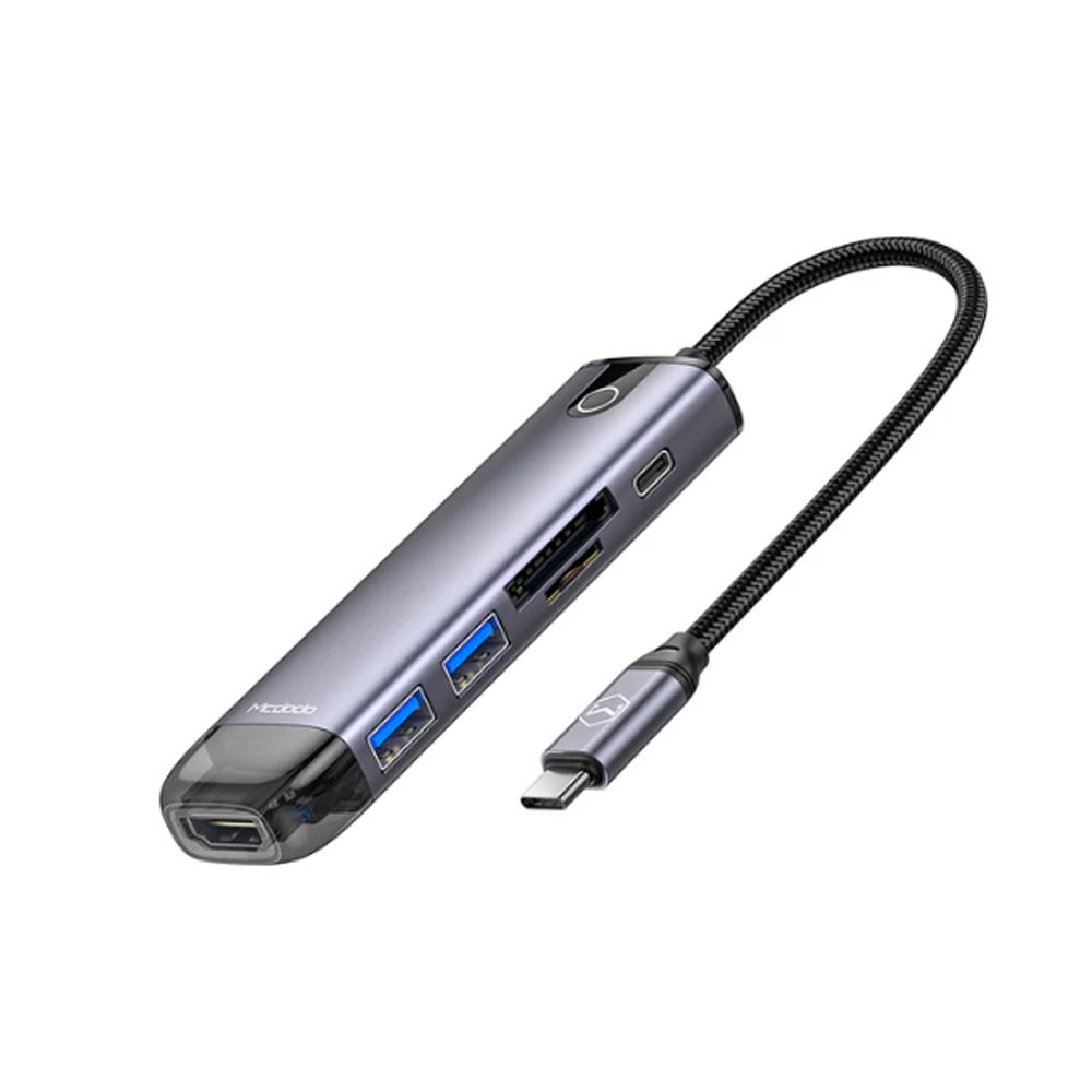 Bộ chuyển đổi Mcdodo HU-7740 type-C to HDMI, USB 3.0, SD, PD 100W Bộ chuyển đổi Mcdodo HU-7740 type-C to HDMI, USB 3.0, SD, PD 100W