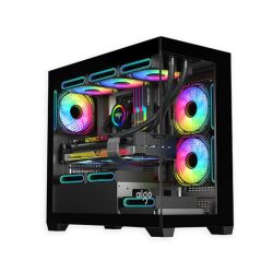 Vỏ máy tính Aigo C218M (MATX - 3 Fan ARGB)