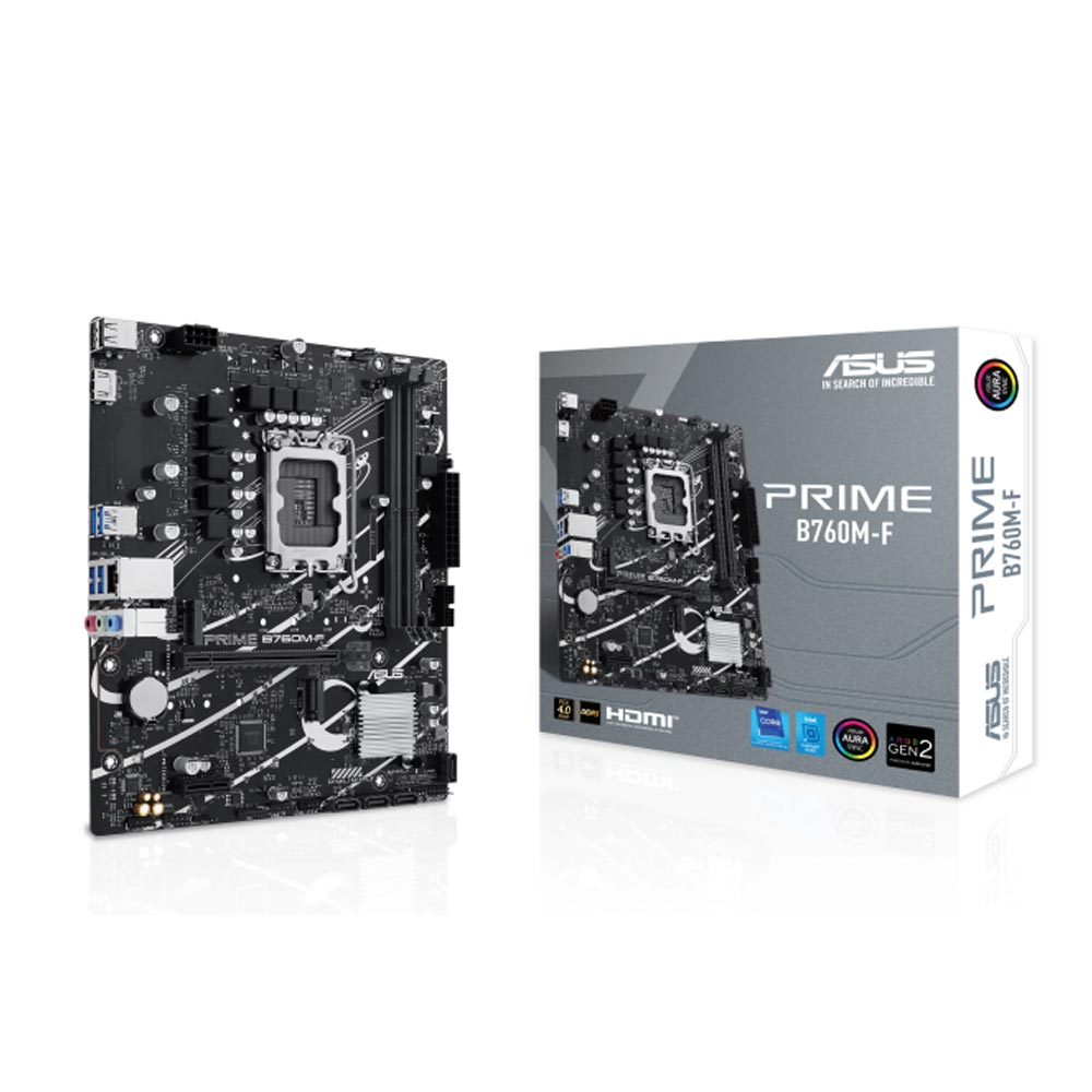 Mainboard Asus Prime B760M-F DDR5 (Intel B760/ Socket 1700/ M-ATX/ 2 khe ram) Mainboard Asus Prime B760M-F DDR5 (Intel B760/ Socket 1700/ M-ATX/ 2 khe ram)