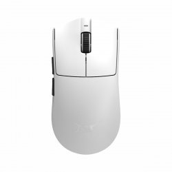 Chuột Gaming không dây ATK X1 Ultra Tri-mode White (Bluetooth/Wireless/ Pin sạc)