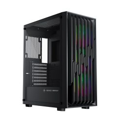 Vỏ máy tính KENOO ESPORT EM730- 3F - Mầu Đen (Mid Tower/ E-ATX/ Đen)
