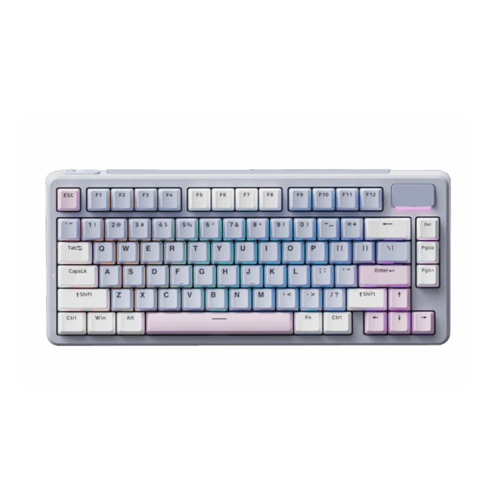 Bàn phím cơ Rapoo V700DIY-75 Xanh Dương Xám Hồng