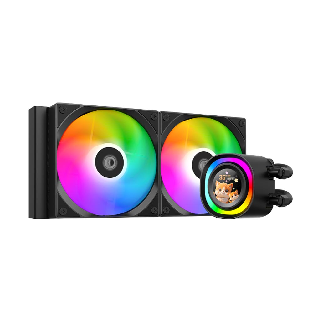 Tản nhiệt nước AIO ID-COOLING FX240 LCD Black Tản nhiệt nước AIO ID-COOLING FX240 LCD Black