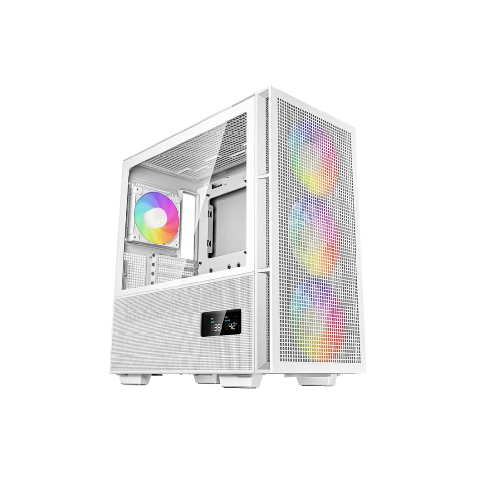 Vỏ máy tính Deepcool CH560 DIGITAL WH Mid-tower ATX ARGB - White