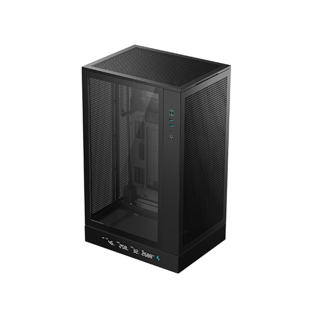 Vỏ máy tính Deepcool CH270 Digital m-ATX - Black Vỏ máy tính Deepcool CH270 Digital m-ATX - Black