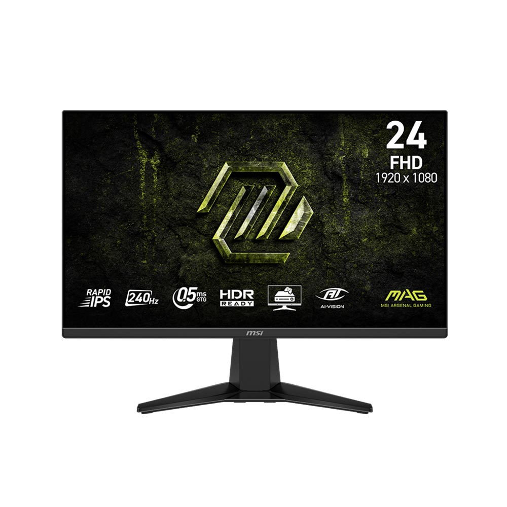 Màn hình gaming MSI MAG 245F X24 (24.5Inch/ Full HD/ 0,5ms/ 240Hz/ 300cd/m2/ IPS) Màn hình gaming MSI MAG 245F X24 (24.5Inch/ Full HD/ 0,5ms/ 240Hz/ 300cd/m2/ IPS)
