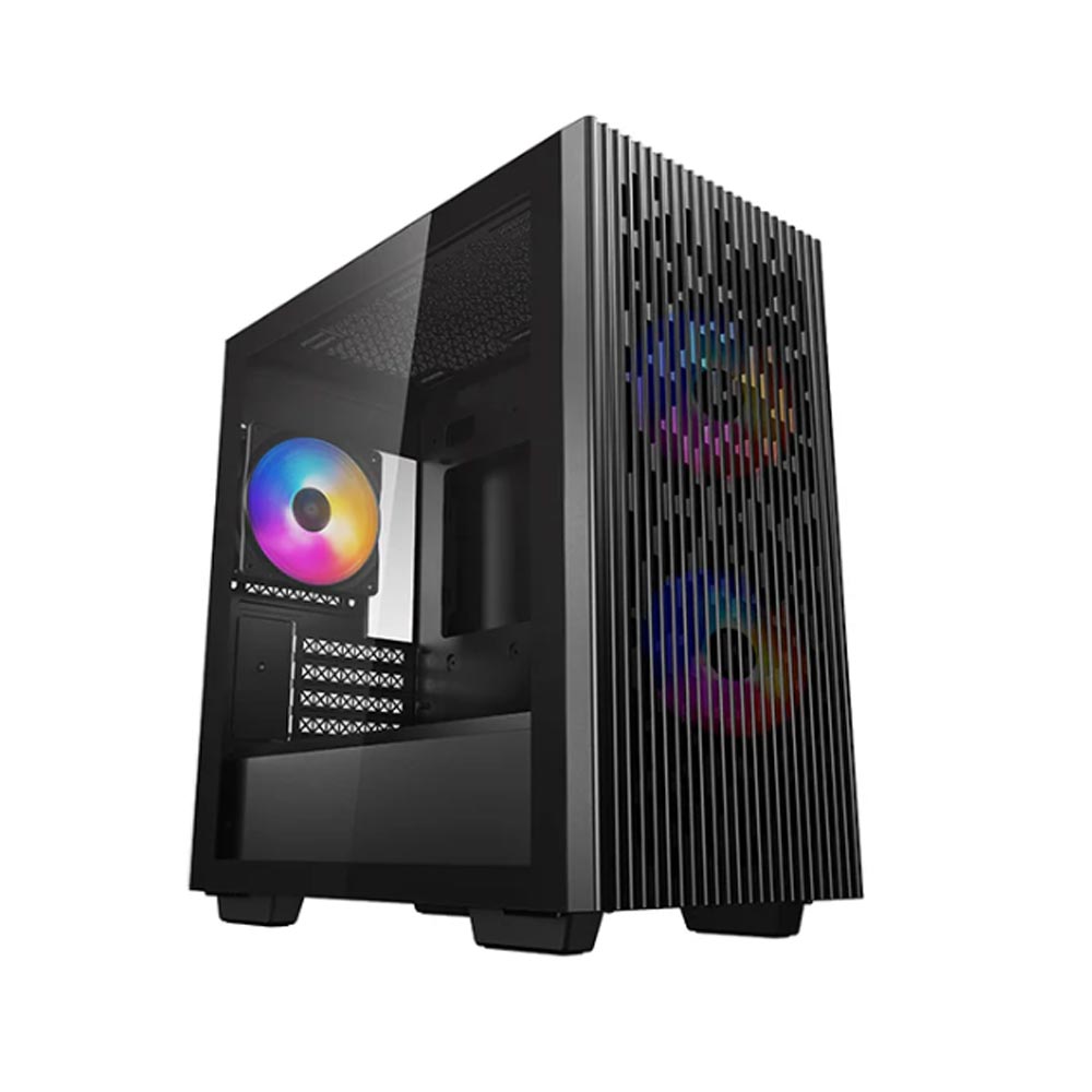 Vỏ máy tính Deepcool MATREXX 40 3FS m-ATX - Black Vỏ máy tính Deepcool MATREXX 40 3FS m-ATX - Black