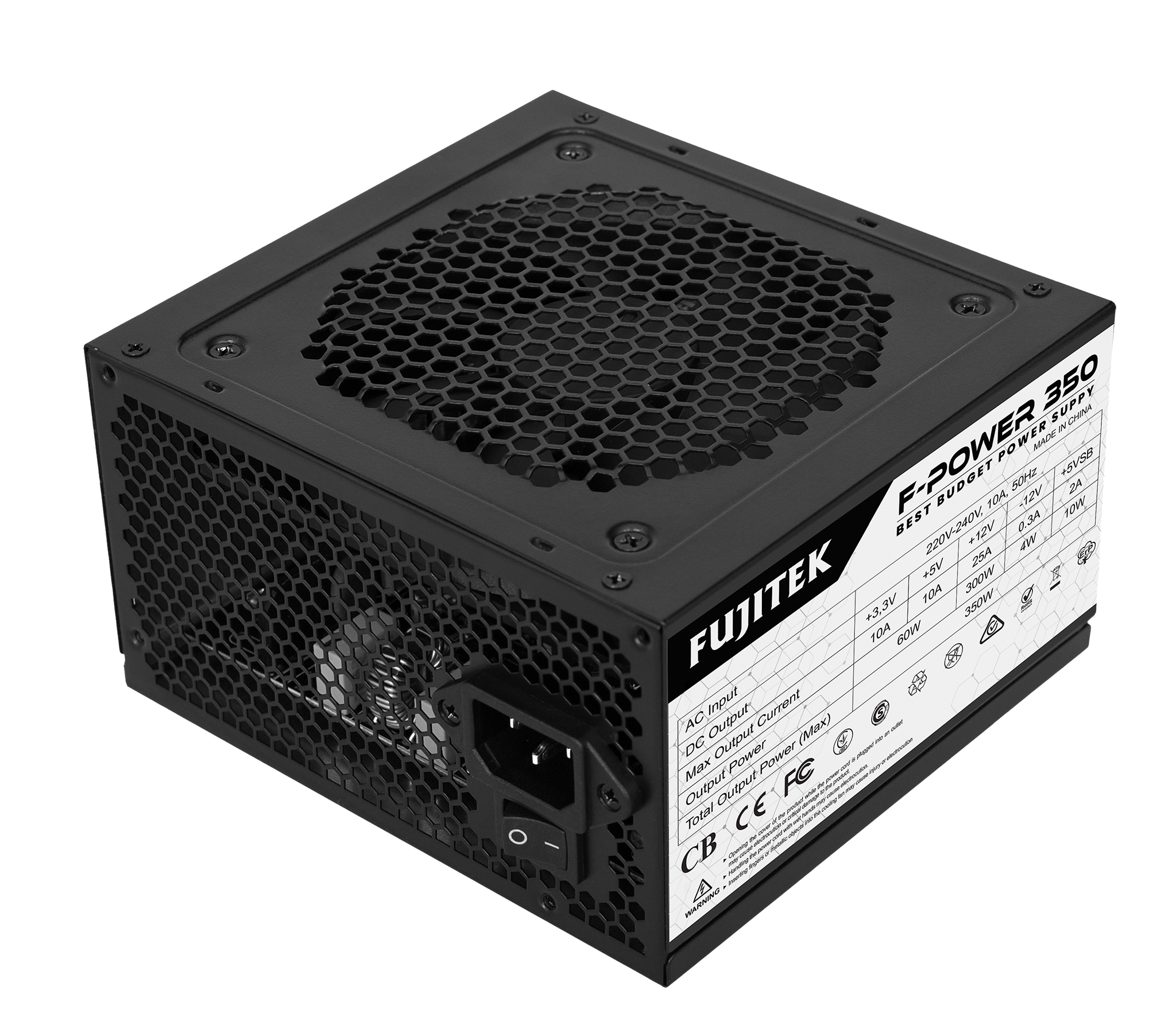 Nguồn máy tính Fujitek F-POWER 350 Nguồn máy tính Fujitek F-POWER 350