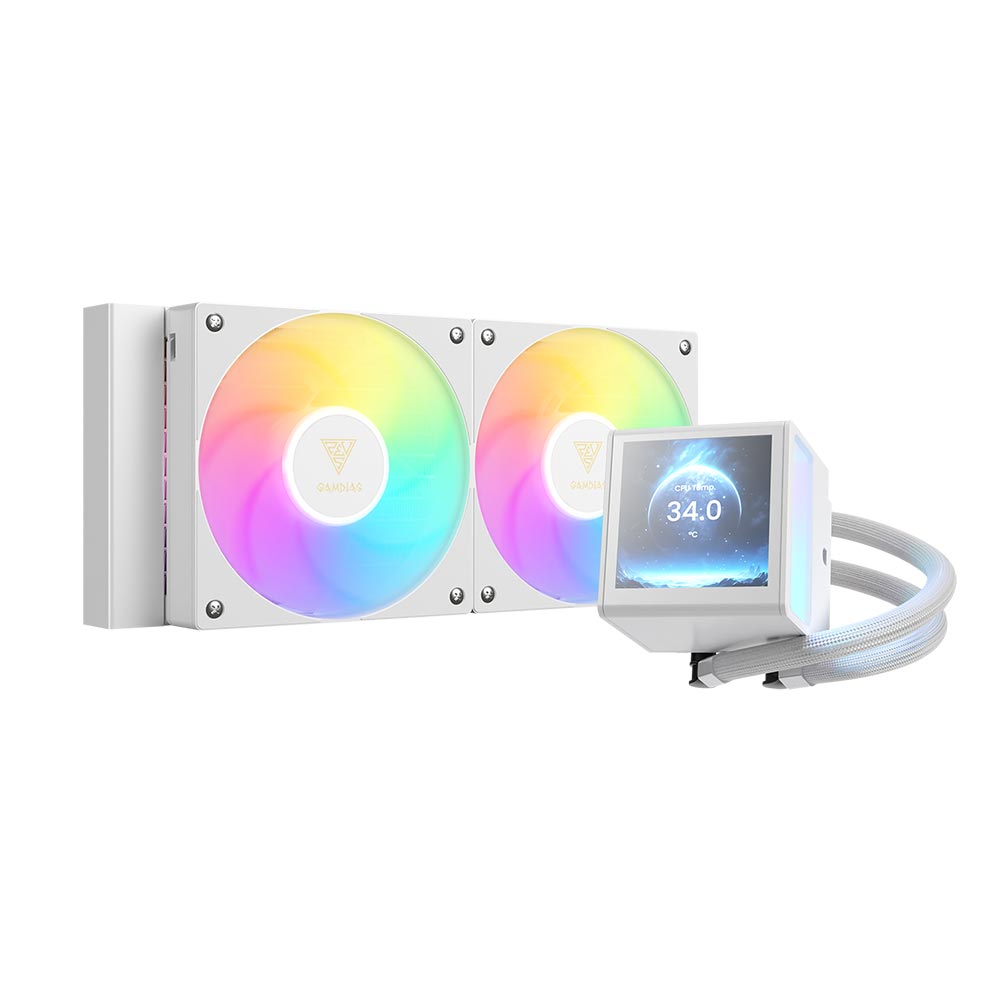 Tản nhiệt nước AIO Gamdias CHIONE P5-240 WH