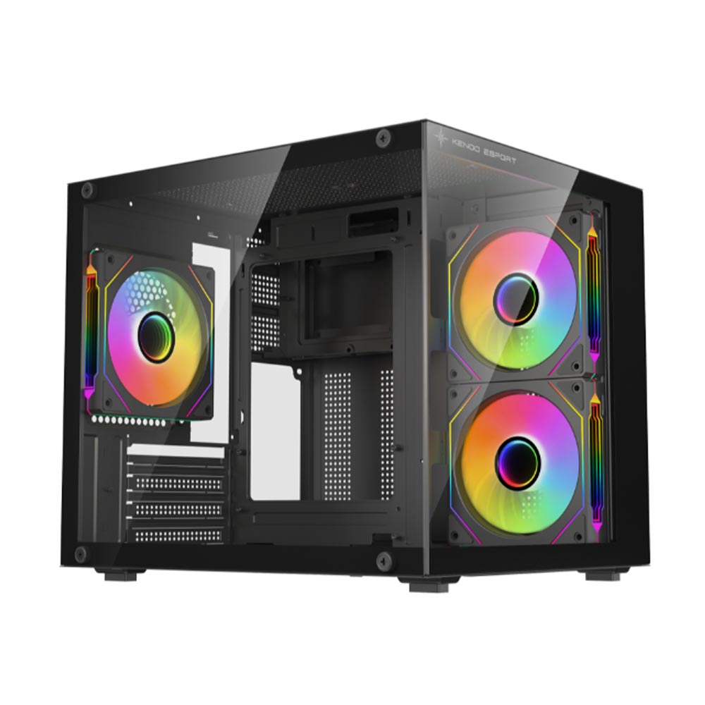 Vỏ máy tính KENOO ESPORT MCK100 (Mini Tower/ M-ATX/ Đen) Vỏ máy tính KENOO ESPORT MCK100 (Mini Tower/ M-ATX/ Đen)