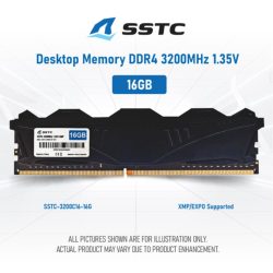 Ram PC SSTC 16GB DDR4 (3200 Mhz)