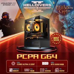 Máy tính PCPA G64 (Core Ultra 5 225F/16GB/RTX 5050 8Gb/650W)