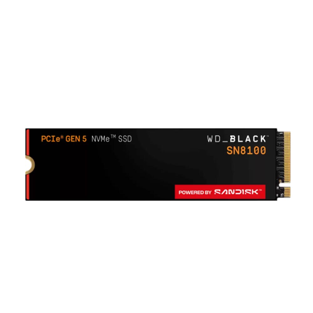 Ổ SSD Sandisk Black SN8100 WDS200T1X0M 2TB (NVMe PCIe/ Gen4x4 M2.2280/ 14900MB/s/ 11000MB/s) Ổ SSD Sandisk Black SN8100 WDS200T1X0M 2TB (NVMe PCIe/ Gen4x4 M2.2280/ 14900MB/s/ 11000MB/s)