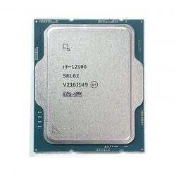 CPU Intel Core i3 12100 Tray (Socket 1700/ Base 3.3Ghz/ Turbo 4.3GHz/ 4 Cores/ 8 Threads/ Cache 12MB)