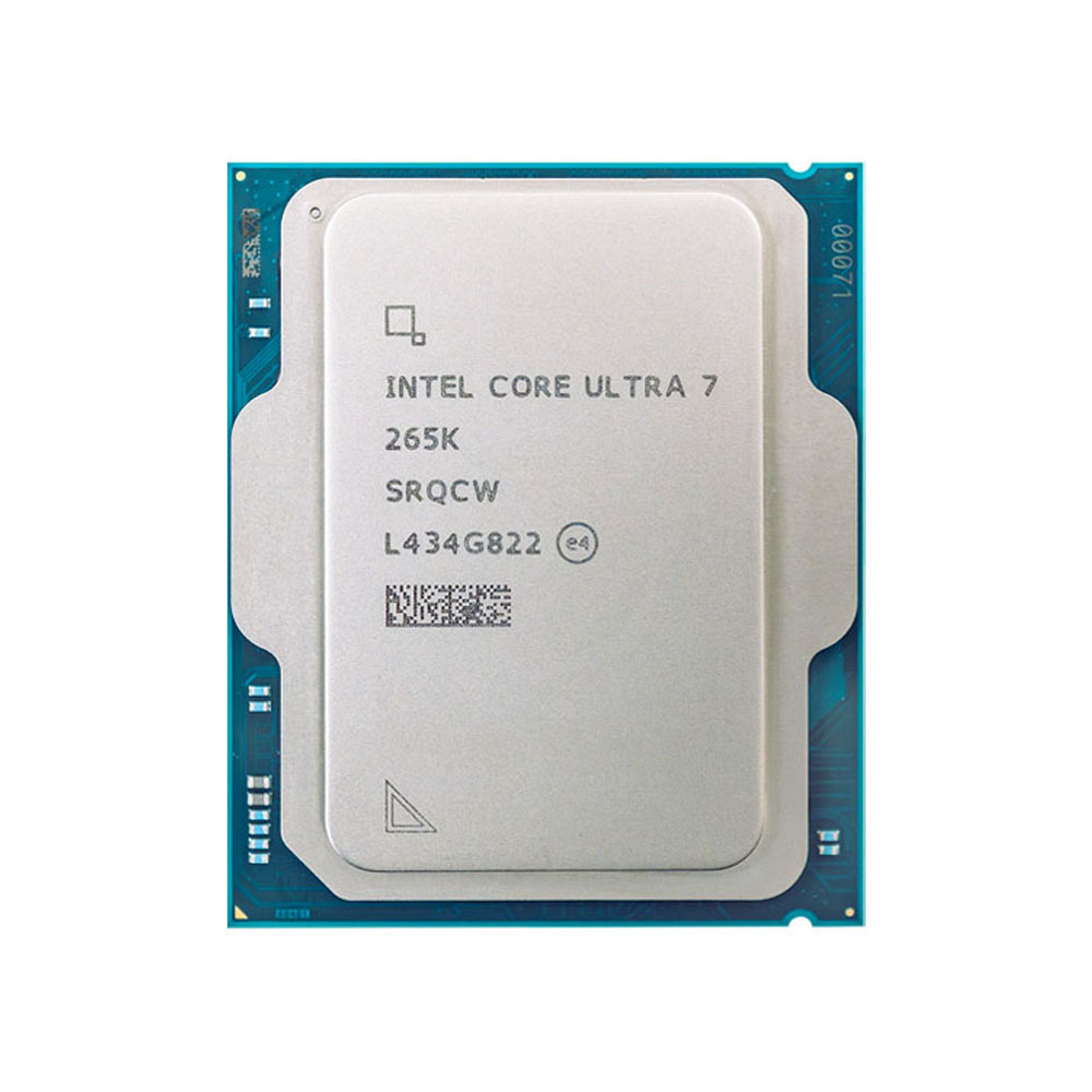 CPU Intel Core Ultra 7 265K Tray (Socket 1851/ Base 3.3Ghz/ Turbo 5.5GHz/ 20 Cores/ 20 Threads/ Cache 30MB) CPU Intel Core Ultra 7 265K Tray (Socket 1851/ Base 3.3Ghz/ Turbo 5.5GHz/ 20 Cores/ 20 Threads/ Cache 30MB)