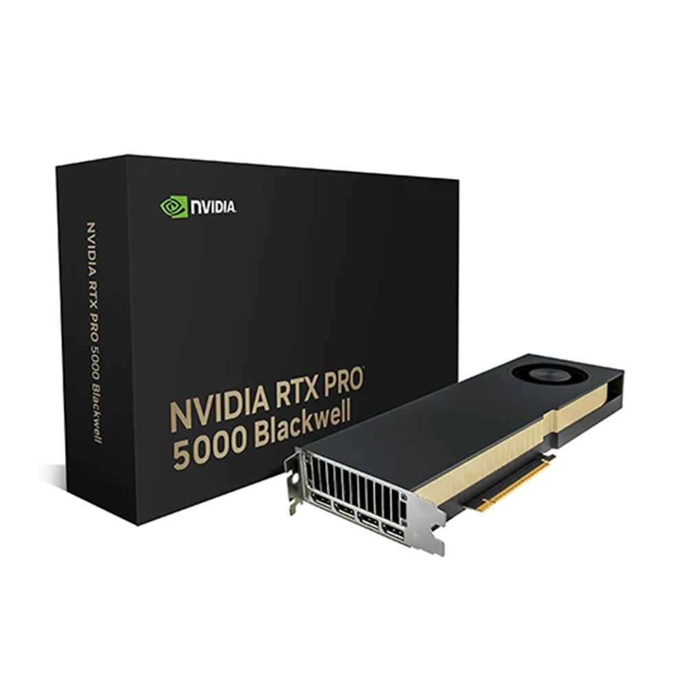 Card đồ họa Leadtek NVIDIA RTX PRO 5000 Blackwell 72GB (GDDR7/ 256 bit) Card đồ họa Leadtek NVIDIA RTX PRO 5000 Blackwell 72GB (GDDR7/ 256 bit)