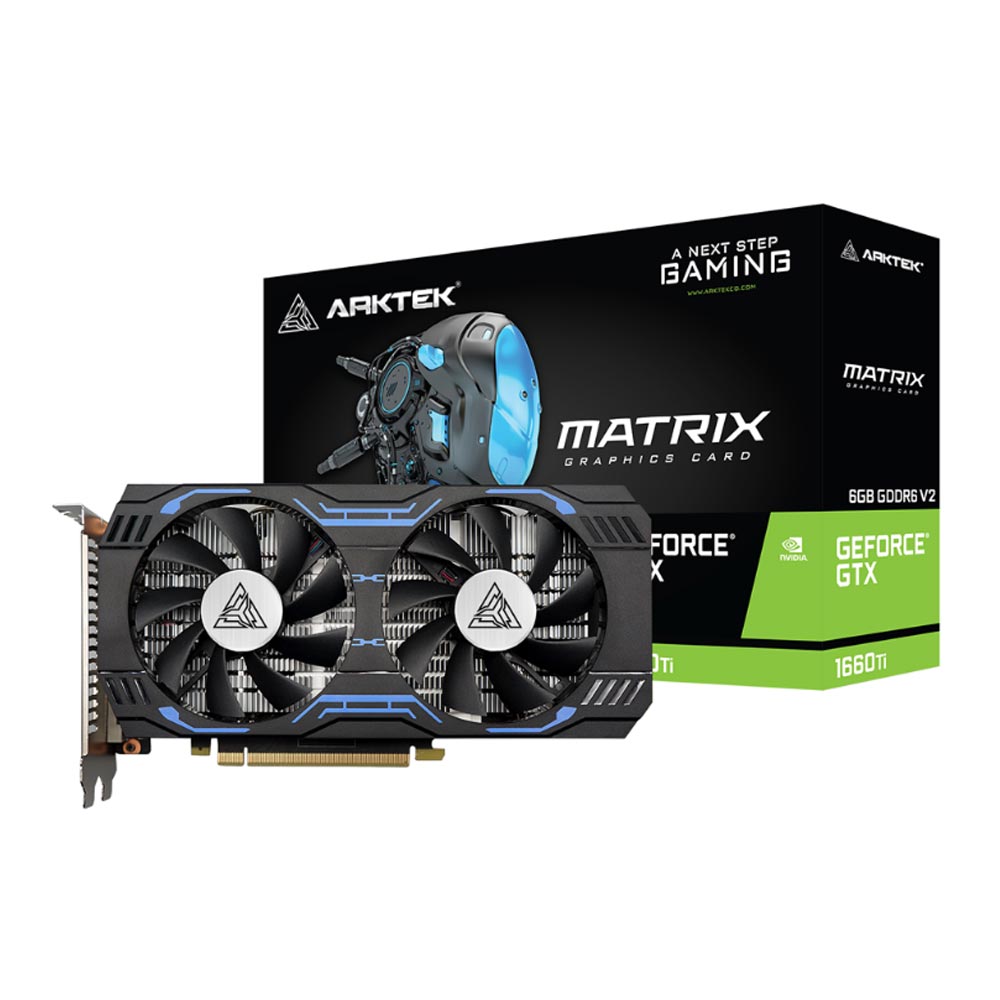 Card đồ họa Arktek GeForce GTX 1660 Ti 6GB (GDDR6/ 192 bit) Card đồ họa Arktek GeForce GTX 1660 Ti 6GB (GDDR6/ 192 bit)