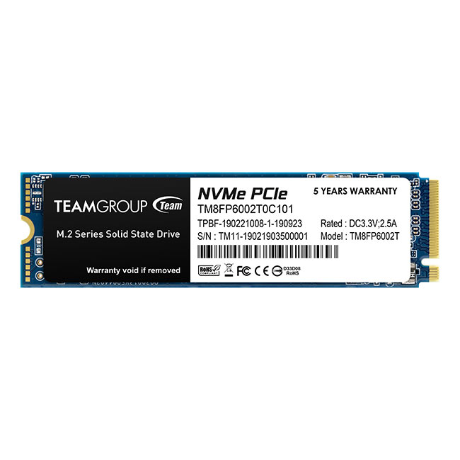 Ổ SSD TeamGroup MP33 512Gb (NVMe PCIe/ Gen3x4 M2.2280/ 1700MB/s/ 1400MB/s) Ổ SSD TeamGroup MP33 512Gb (NVMe PCIe/ Gen3x4 M2.2280/ 1700MB/s/ 1400MB/s)
