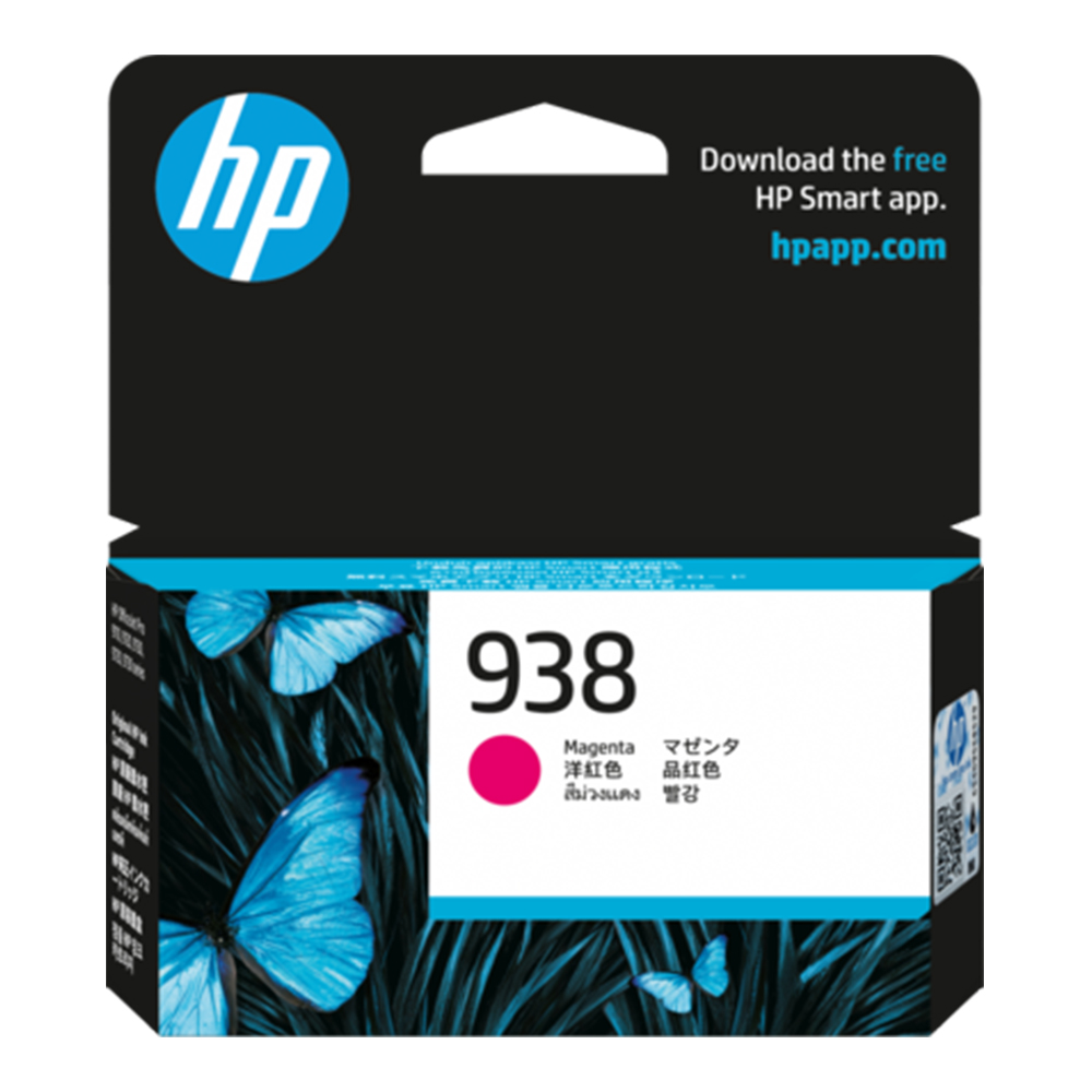 Mực in phun HP 938 Magenta Original Ink Cartridge 4S6X6PA (Dùng cho máy OfficeJet Pro 9110/ 9120/ 9130/ 9720/ 9730)