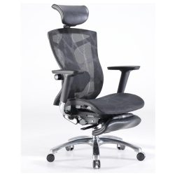 Ghế công thái học Sihoo V1-N103 có kê chân màu đen