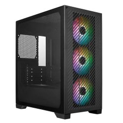 Vỏ máy tính Cooler Master ELITE 301 (Matx, 3 Fan ARGB)