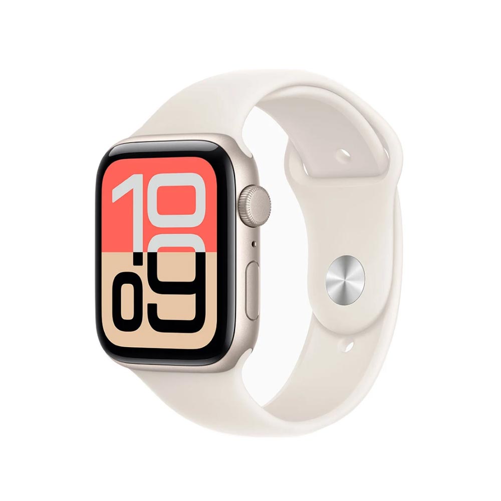 Đồng hồ thông minh Apple Watch SE 3 (40mm/ GPS/ Viền Nhôm/ Dây Cao Su/ Starlight)