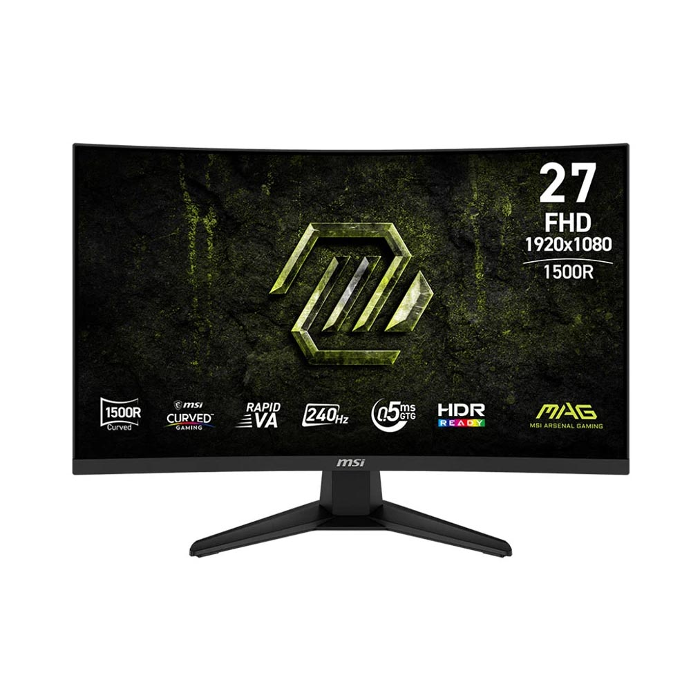 Màn hình gaming cong MSI MAG 275CF X24 (27Inch/ Full HD/ 0,5ms/ 240Hz/ 300cd/m2/ VA) Màn hình gaming cong MSI MAG 275CF X24 (27Inch/ Full HD/ 0,5ms/ 240Hz/ 300cd/m2/ VA)
