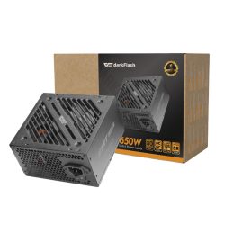Nguồn máy tính DarkFlash EMT650 (650W/ 80 Plus Bronze/ ATX/ Đen)