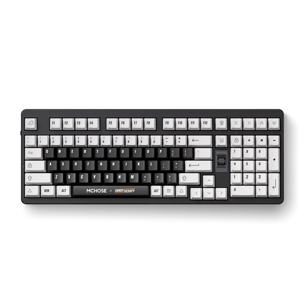 Bàn phím cơ MCHOSE x Unbox Therapy UT98 Classic Therapy Silent Peach V3 Switch Bàn phím cơ MCHOSE x Unbox Therapy UT98 Classic Therapy Silent Peach V3 Switch