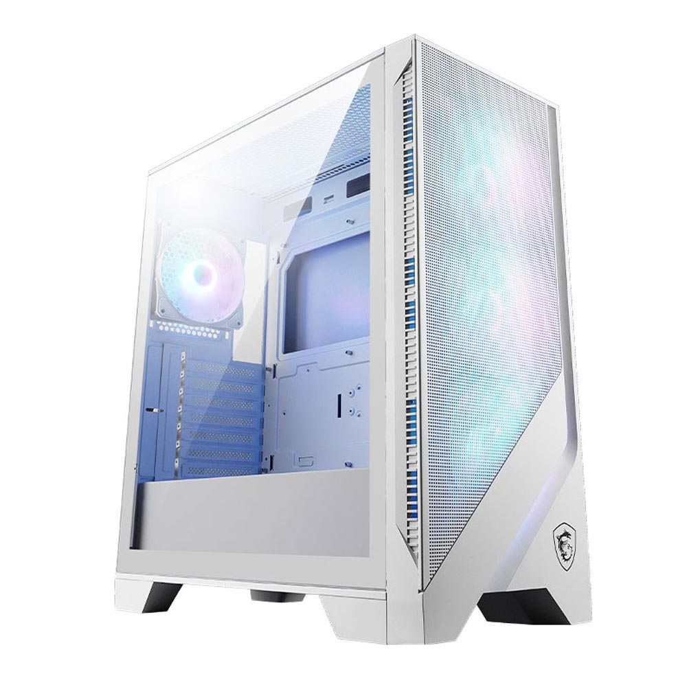 Vỏ máy tính MSI MAG FORGE 320R AIRFLOW White ( ATX - 4 Fan ARGB)
